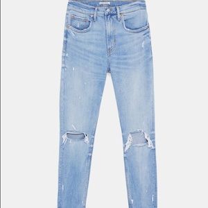 Zara boyfriend jeans size 4